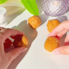 Nashville Hot Mozzarella Sticks Savory DIY Slime Kit Slime Fantasies Shop Front View Assembly Breading Balls