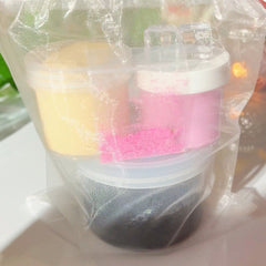 Pink Milk Shaken Espresso Pink Cream Brown DIY Clear Butter Slime Slime Fantasies Shop Set