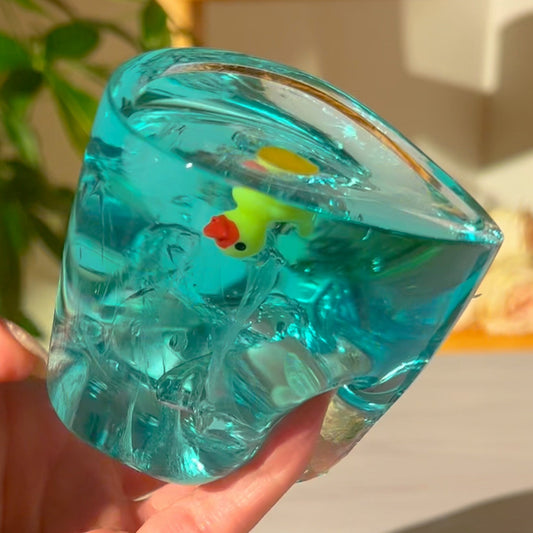 Duck In Water Blue Scented Clear Slime Fantasies Shop Unboxed