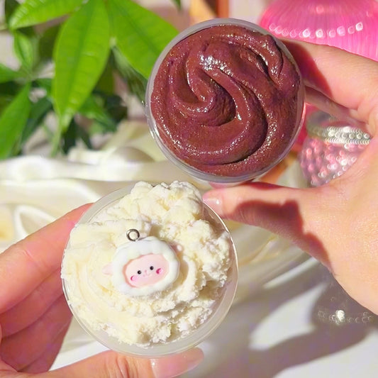Duo - Steamed Bun & Red Bean Paste Slime Duo