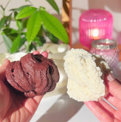 Duo - Steamed Bun & Red Bean Paste Slime Duo
