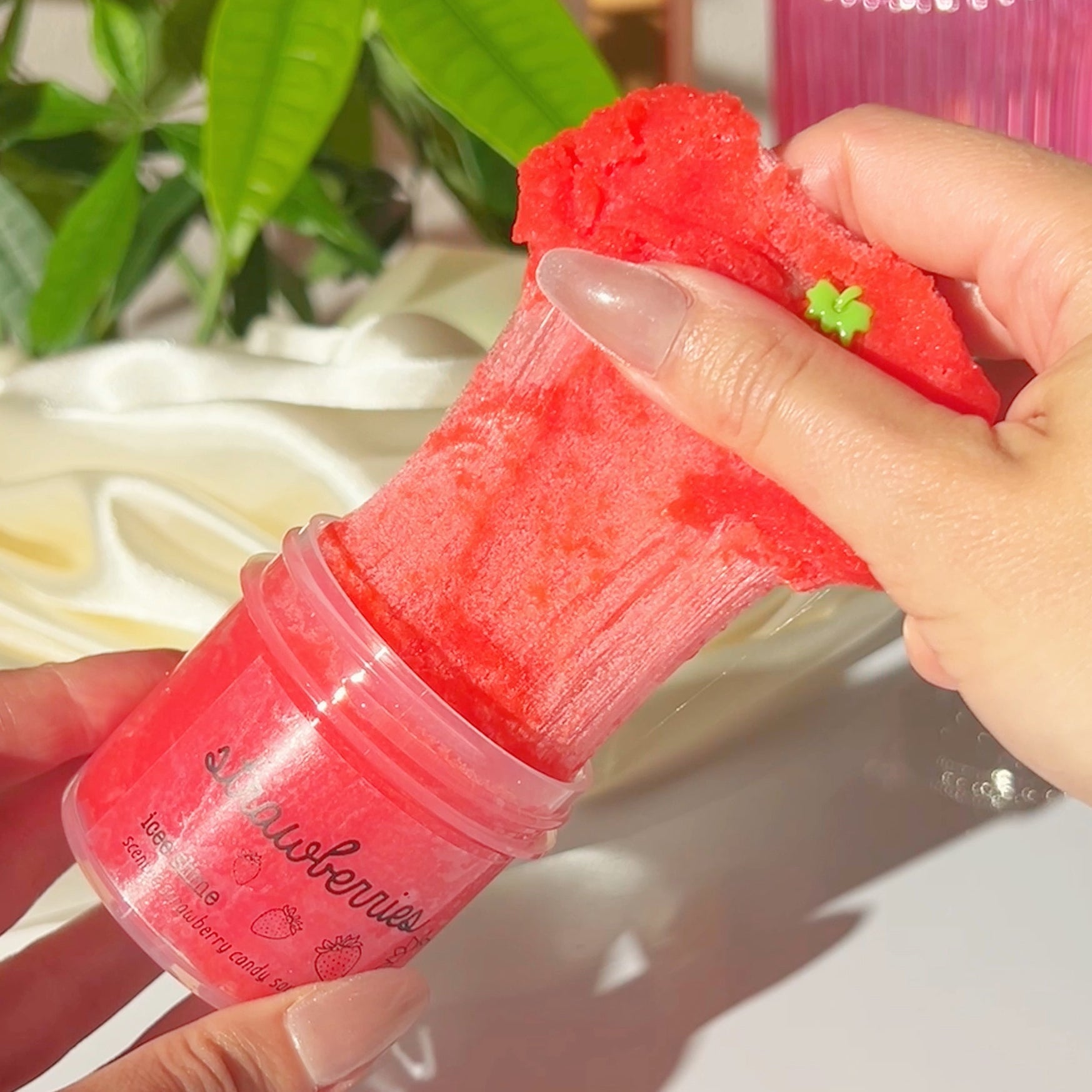 Duo - Strawberries & Cream Slime Duo