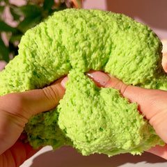 Easter Egg Nest Green Snow Fizz Slime Easter Slime Fantasies Shop Squeeze