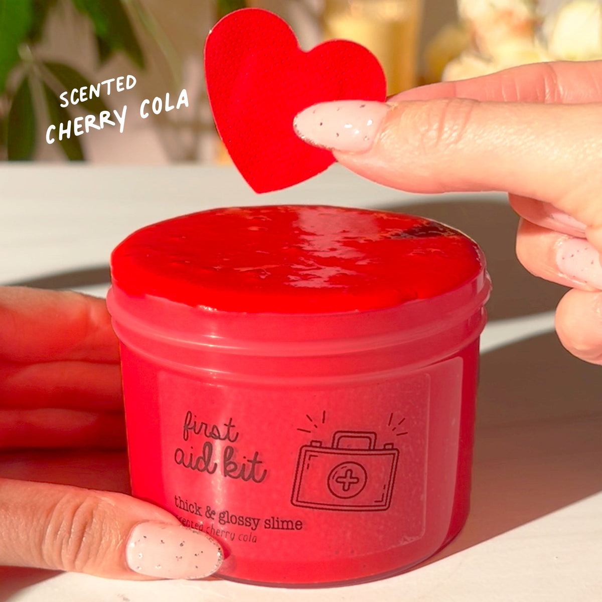 First Aid Kit Red Thick and Glossy Slime Emergency Kit Fantasies Shop 9oz Set