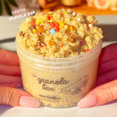 Granola Bar Brown Rainbow Snow Fizz Slime Emergency Kit Fantasies Shop 9oz Front View