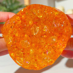 Hummingbird Nectar Enchanted Garden Orange Golden Bead Bomb Slime Slime Fantasies Shop Unboxed