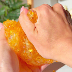Hummingbird Nectar Enchanted Garden Orange Golden Bead Bomb Slime Slime Fantasies Shop Swirl Squeeze