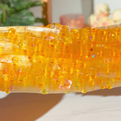 Hummingbird Nectar Enchanted Garden Orange Golden Bead Bomb Slime Slime Fantasies Shop Stretch