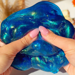 King Tuts Lost Treasure Egypt Blue Lapis Lazuli Clear Pigmented Slime Slime Fantasies Shop Squeeze