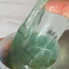 Koi Pond Slime (slow stretch + slightly foggy for authentic look) Clear Slime