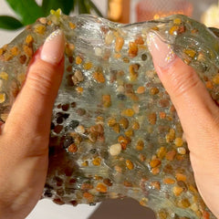 Koi Pond Slime (slow stretch + slightly foggy for authentic look) Clear Slime