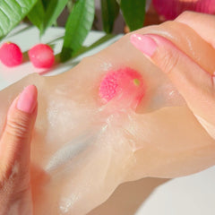 Lychee Guava Jelly Light Peachy Jelly Slime Sugarfoam Island Fruity Scented Slime Fantasies Shop Stretch