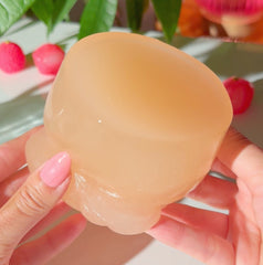 Lychee Guava Jelly Light Peachy Jelly Slime Sugarfoam Island Fruity Scented Slime Fantasies Shop Unboxed