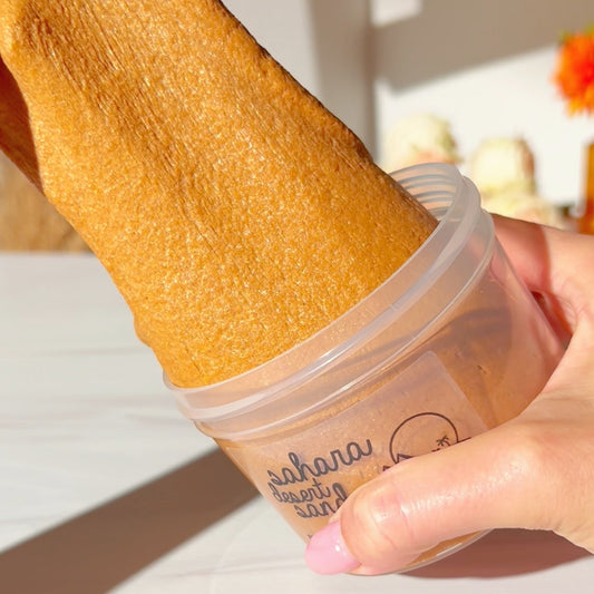 Sahara Desert Sand Egypt Burnt Orange Gritty Sand Slime Slime Fantasies Shop 9oz Pull