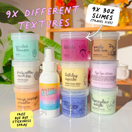 Slime Texture Sampler Variety Pack Slime Bundle Version4 Slime Fantasies Shop Stacks