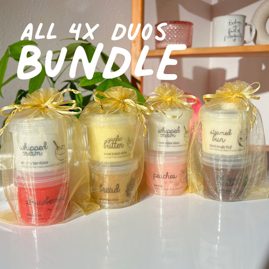 Slime Duos Bundle (All 4x) Bundle (All 4x Duo Sets) Slime Bundle