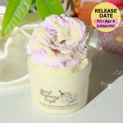 Whipped Blueberry Bagel Purple DIY Clay Butter Slime Fantasies Shop Clay Bagel Destroyed
