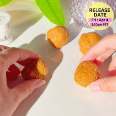 Nashville Hot Mozzarella Sticks Savory DIY Slime Kit Slime Fantasies Shop Front View Assembly Breading Balls