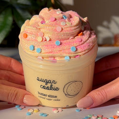Sugar Cookie Dessert Sweet Rainbow Creme Slime Fantasies Shop 9oz Front View
