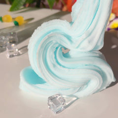 The Blue Lagoon Turquoise Icee Slime Sugarfoam Island Fruity Pineapple Scented Slime Fantasies Shop Drizzle