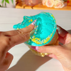 Waikiki Beach Ocean Layered Cloud Creme Clear Slime Fantasies Shop Unboxed Push