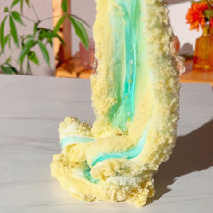 Waikiki Beach Ocean Layered Cloud Creme Clear Slime Fantasies Shop Drizzle