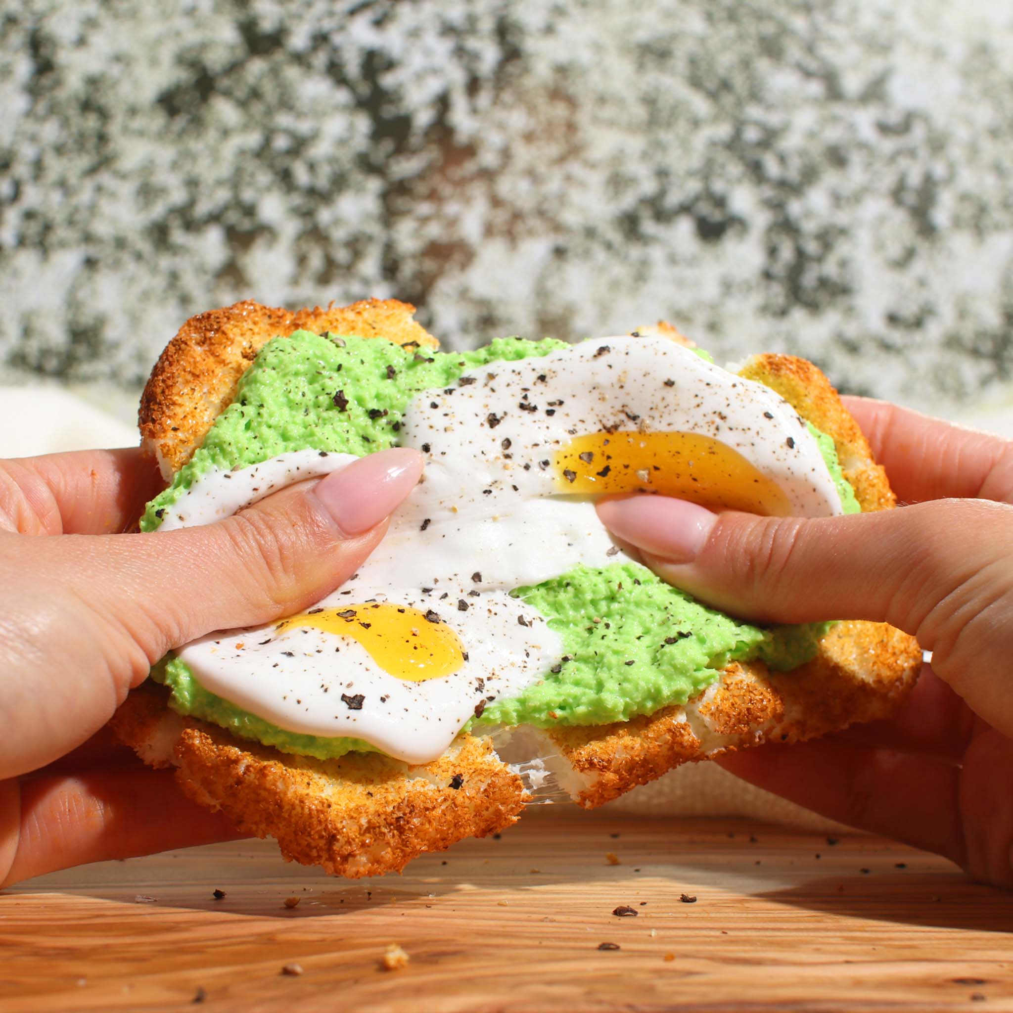 Avocado Toast Egg Savory Crunchy Snow Fizz Scented DIY Slime Fantasies Shop Pull 2