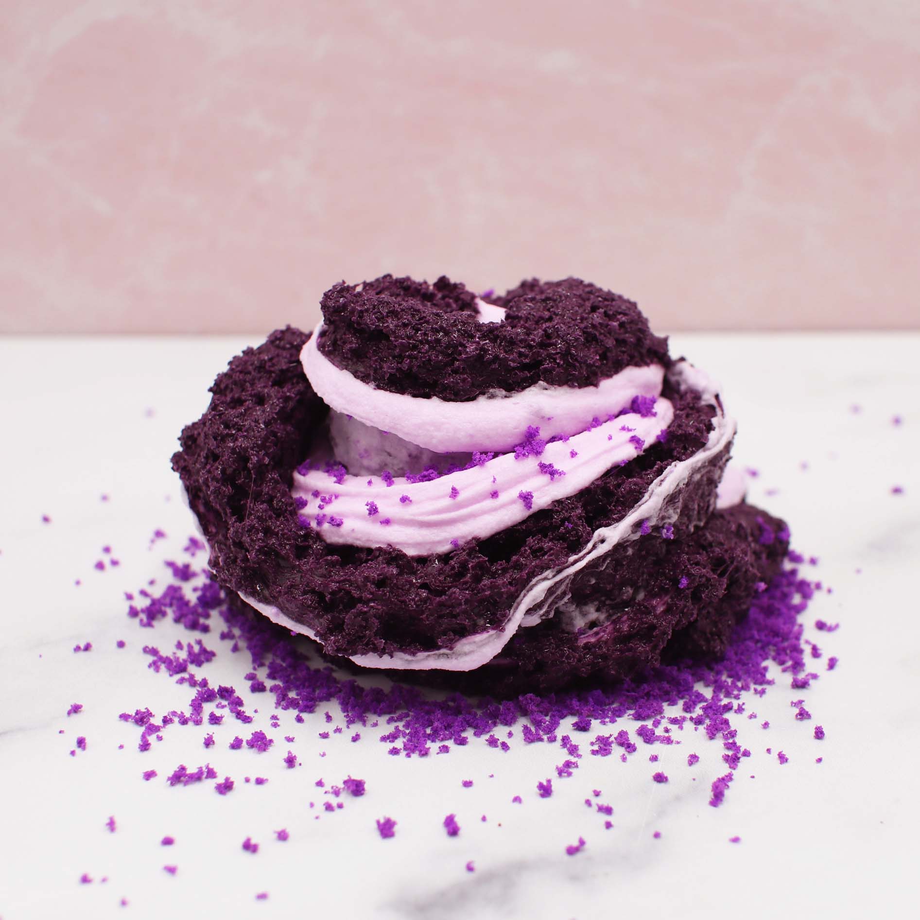 Blueberry Cake Crunch Purple Butter Snow Fizz Crunchy Slime Shop Swirl