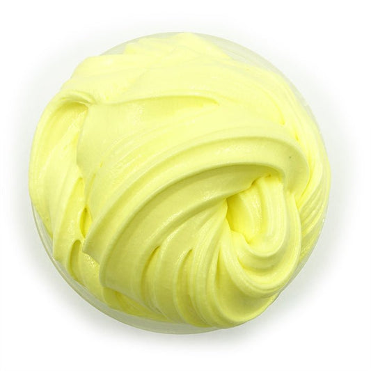 Cheer Up Buttercup Yellow Butter Slime 8oz Top View