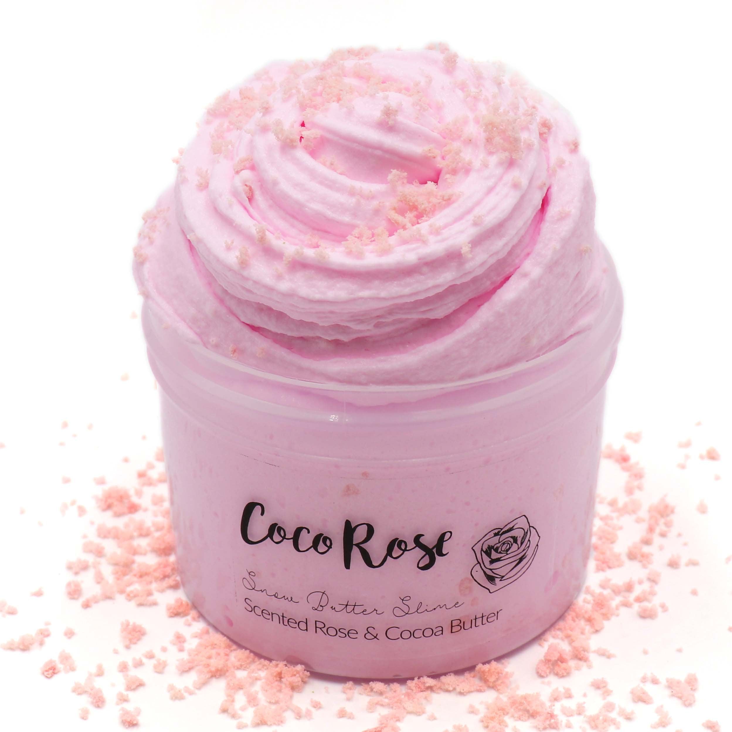 Coco Rose Snow Butter Slime