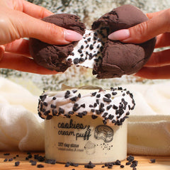 Cookies and Cream Puff Clay Butter Scented DIY Slime Fantasies Shop 9oz Front View Website 2