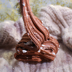 Cozy With Cocoa Christmas Glossy Brown DIY Butter Slime Fantasies Shop 9oz Drizzle