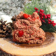 Cranberry Crumble Crunch Christmas Crunchy Snow Fizz Slime Fantasies Shop 9oz  Swirl Layered