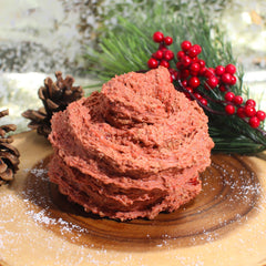 Cranberry Crumble Crunch Christmas Crunchy Snow Fizz Slime Fantasies Shop 9oz  Swirl Mixed