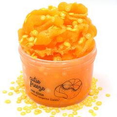 Cutie Freeze Orange Tangerine Fimo Citrus Icee Slime Fantasies Shop 7oz Front View