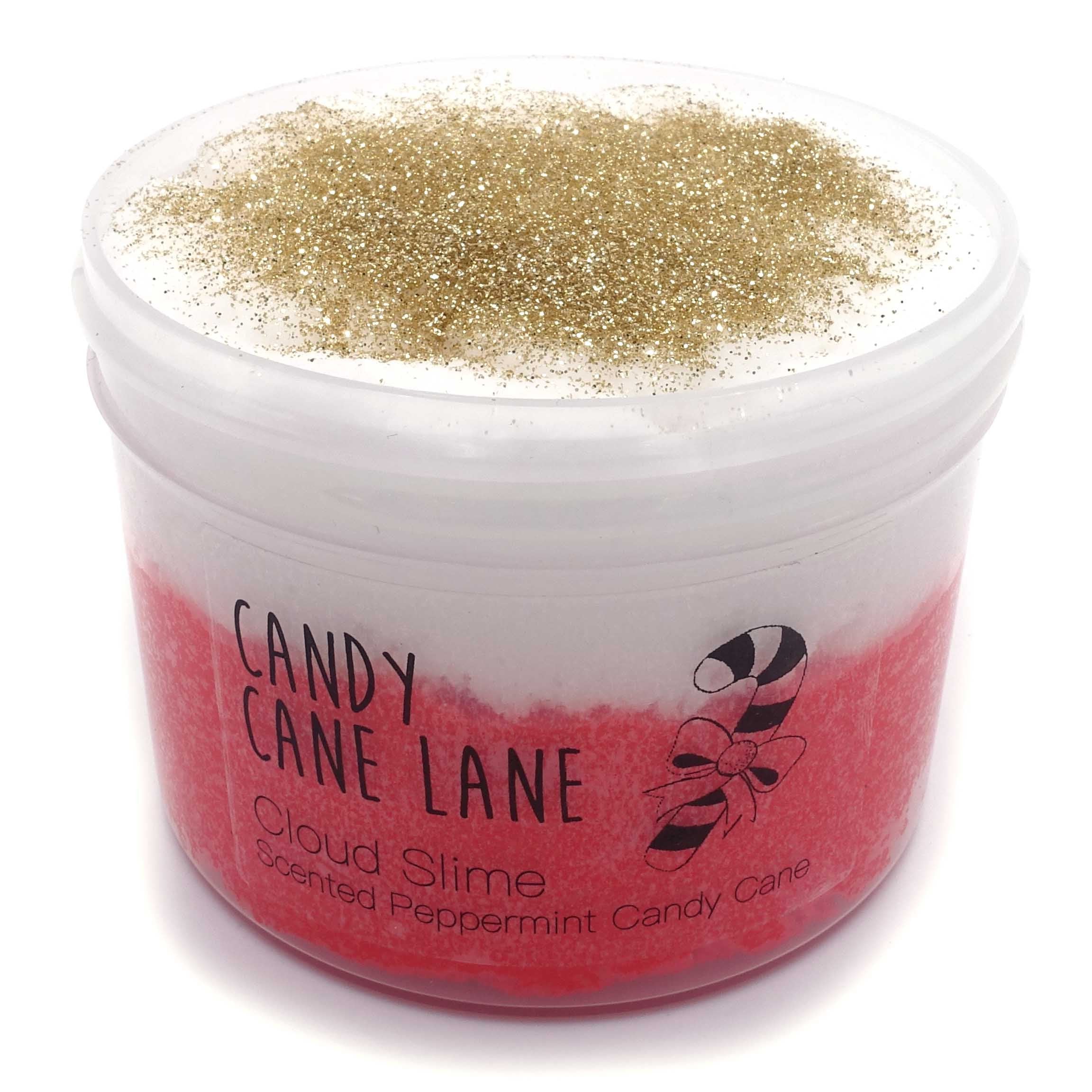 Candy Cane Lane Cloud Slime