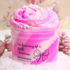 Dreaming On A Pink Christmas Pink Cloud Creme Slime Fantasies Shop 9oz Front View