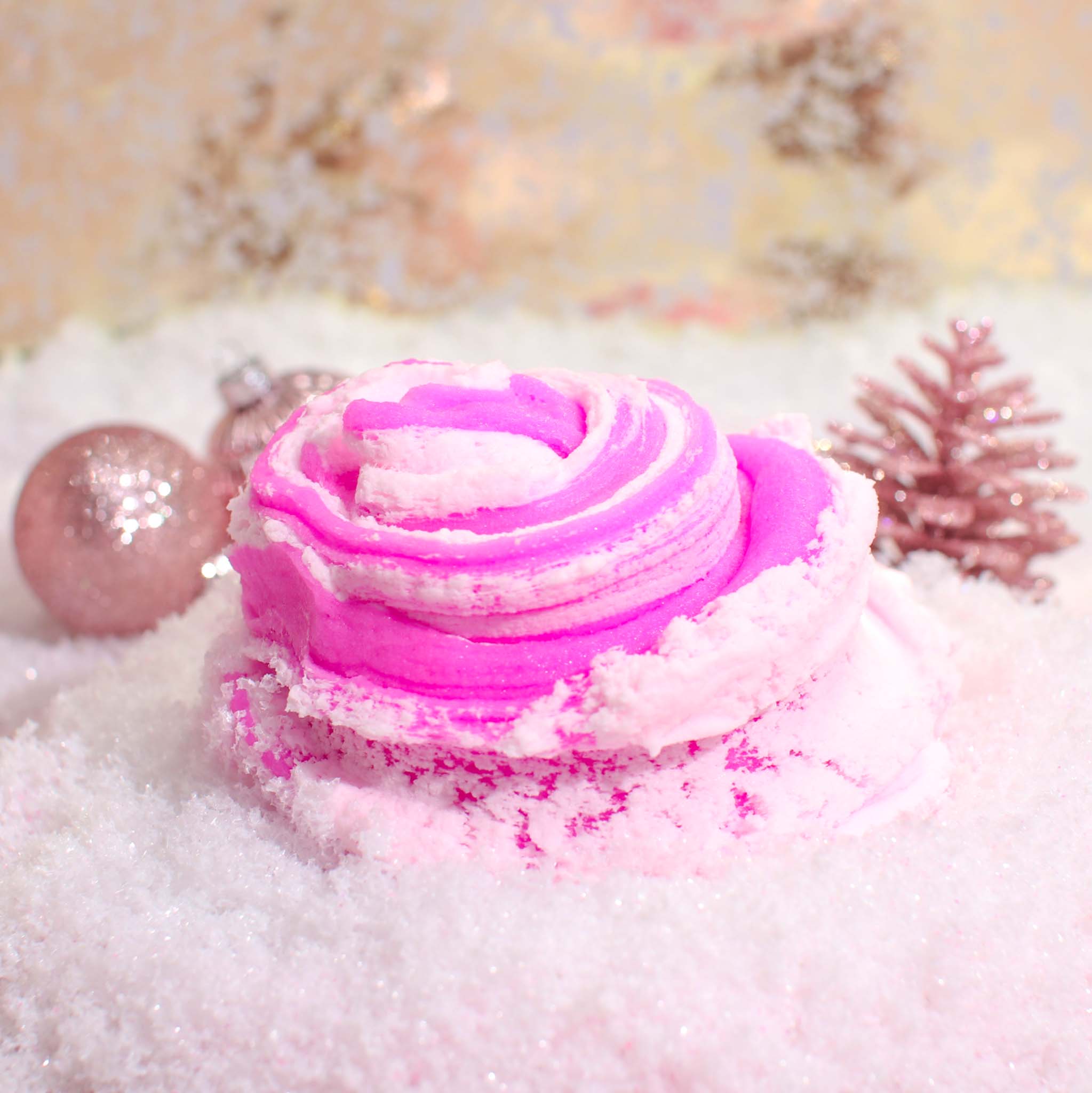 Dreaming On A Pink Christmas Pink Cloud Creme Slime Fantasies Shop 9oz Swirl