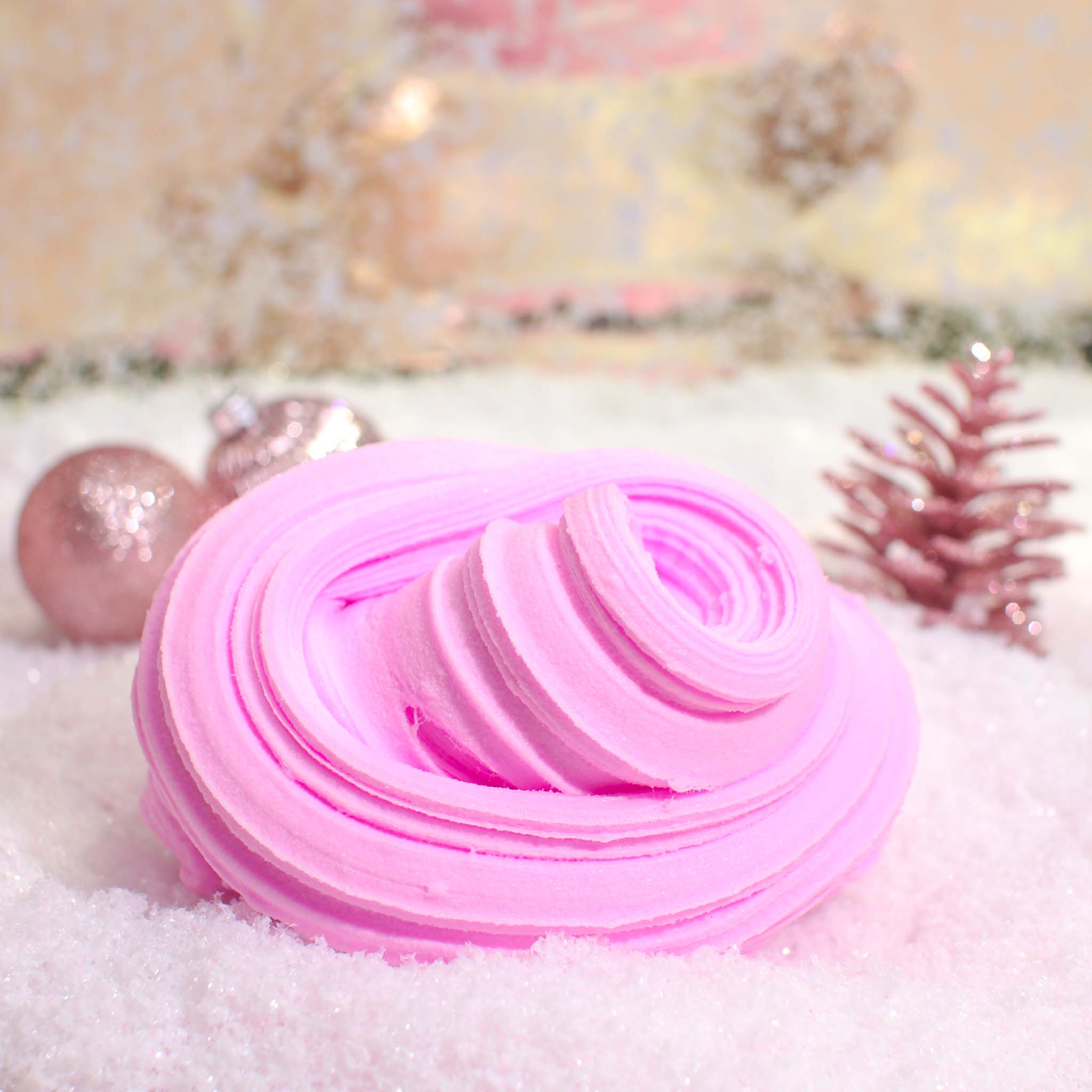 Dreaming On A Pink Christmas Pink Cloud Creme Slime Fantasies Shop 9oz Swirl Mixed