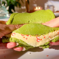 Froggy Mousse Cake Cute Kawaii Matcha DIY Slime Fantasies Shop Pull
