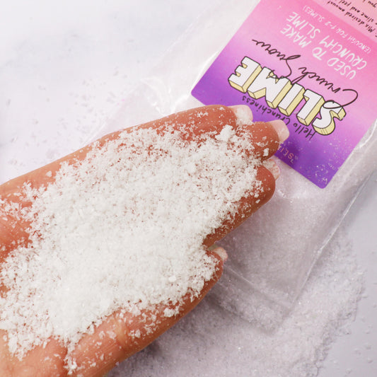 Hello Crunchiness Slime Crunch Fake Plastic Snow For Slime Crunchy Slime Fantasies Shop Texture