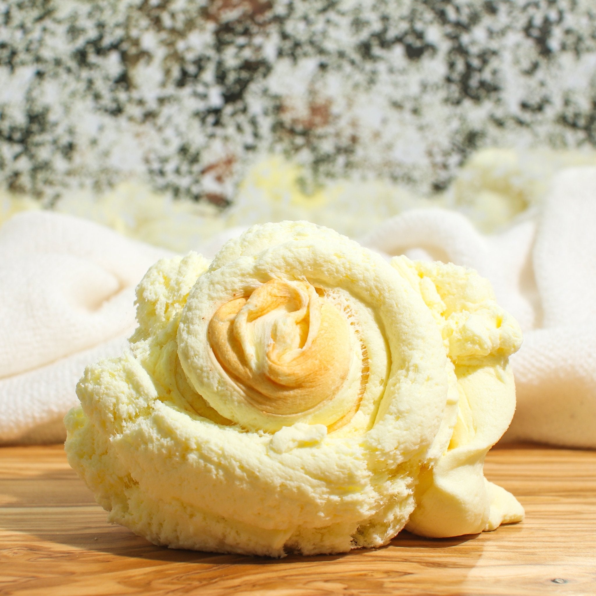 Japanese Cheesecake Yellow Cream Cloud Dough Fluffy Slime Fantasies Shop Swirl