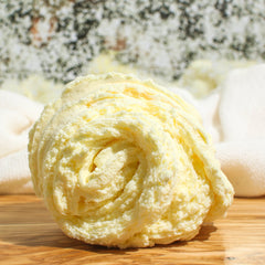Japanese Cheesecake Yellow Cream Cloud Dough Fluffy Slime Fantasies Shop Swirl Mixed