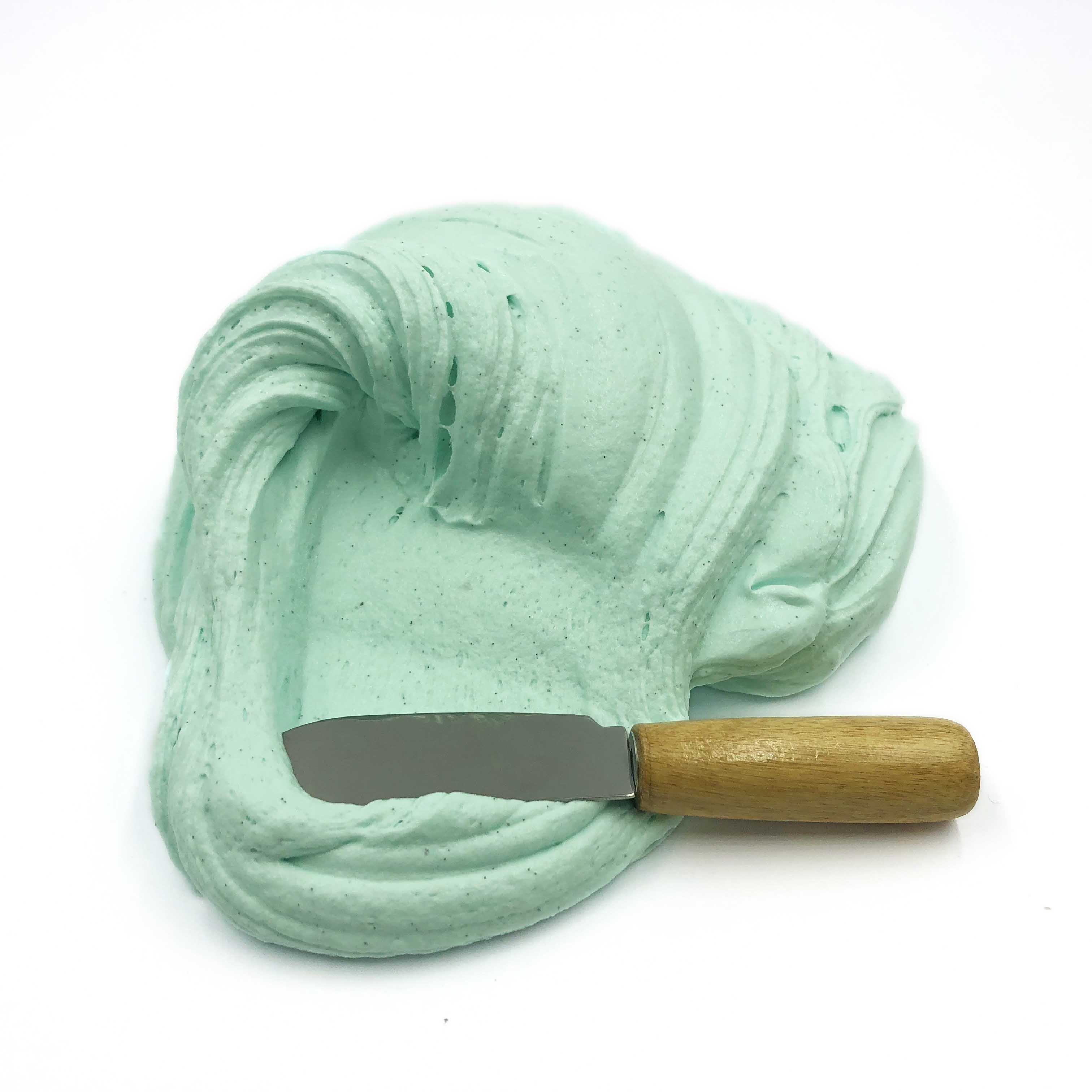 Mint Oreo Ice Cream Green Butter Slime Fantasies Spreading