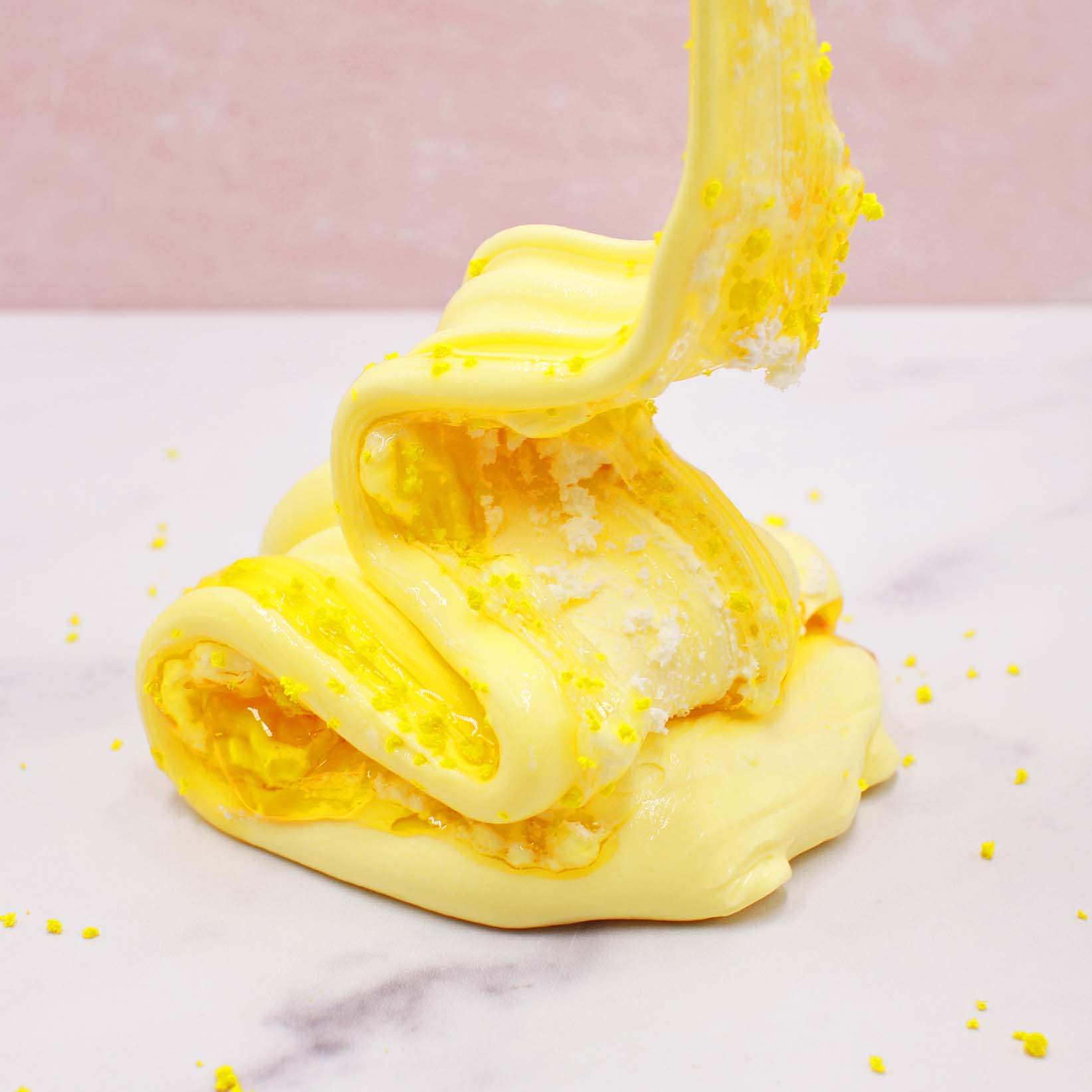 Oh Honey Yellow Fluffy DIY Clay Butter Slime Fantasies Shop Drizzle