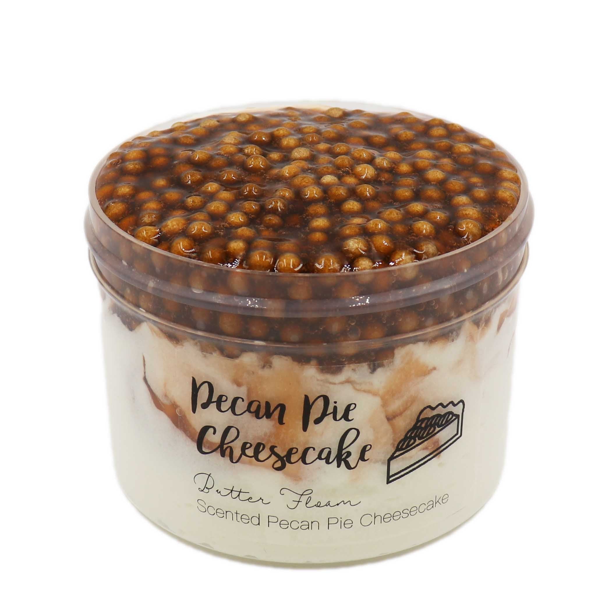 Pecan Pie Cheesecake Brown Butter Floam Slime Fantasies 8oz Front View