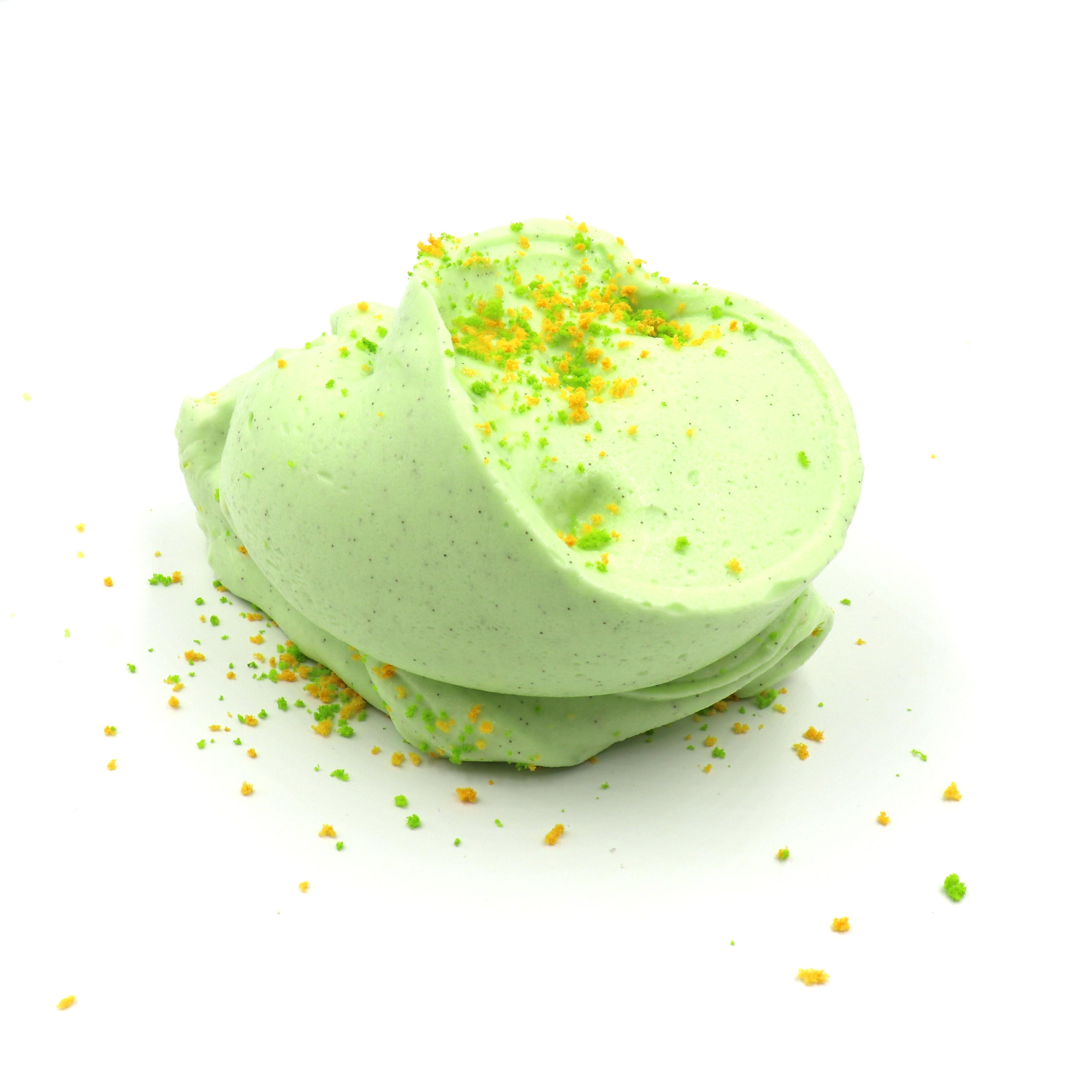 Pistachio Orange Gelato Green Sprinkles Soft Creamy Sizzly Butter Slime Fantasies Shop 8oz Unboxed