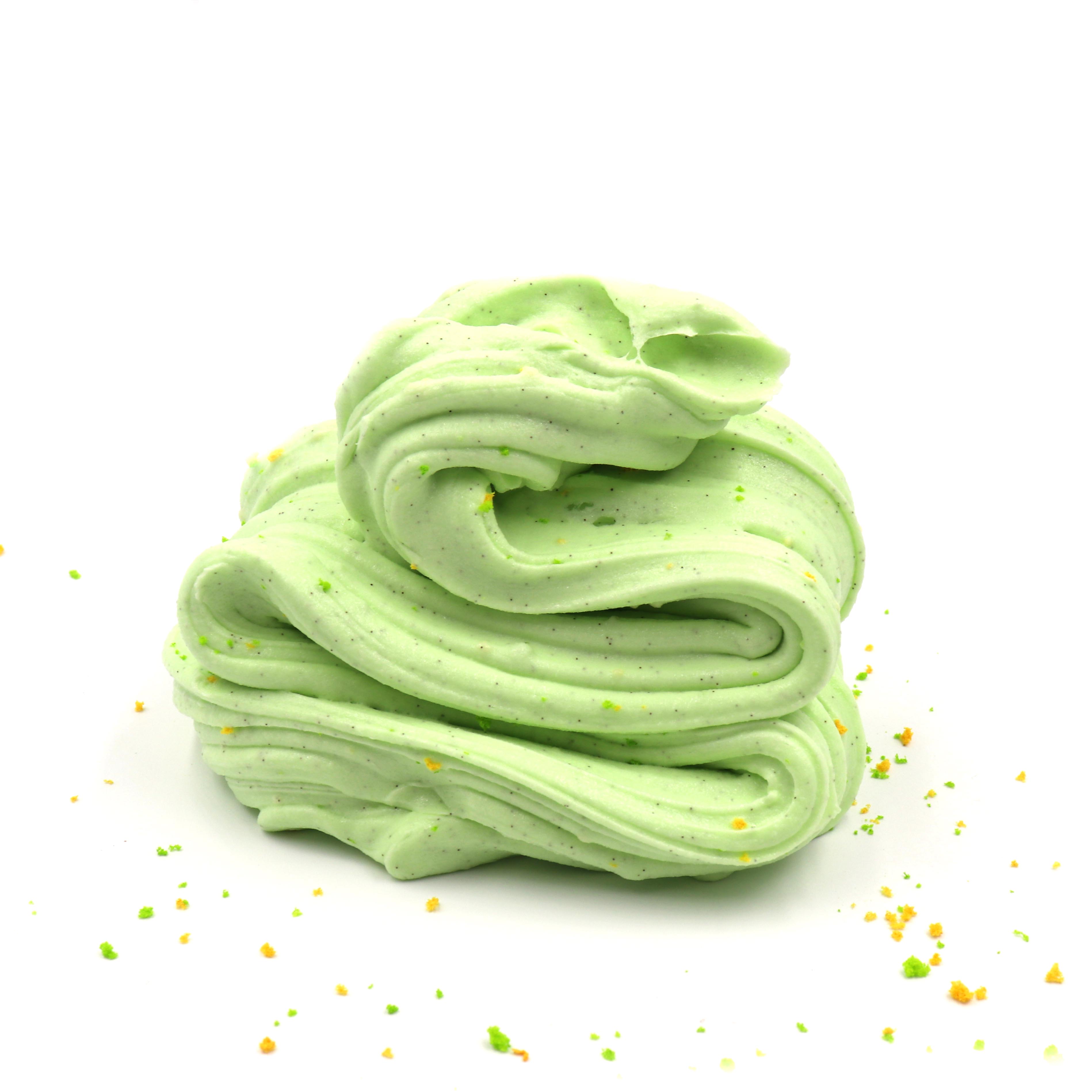 Pistachio Orange Gelato Green Sprinkles Soft Creamy Sizzly Butter Slime Fantasies Shop Swirl Layered