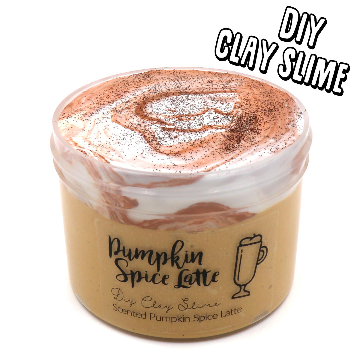 Pumpkin Spice Latte Thickie Diy Clay Slime