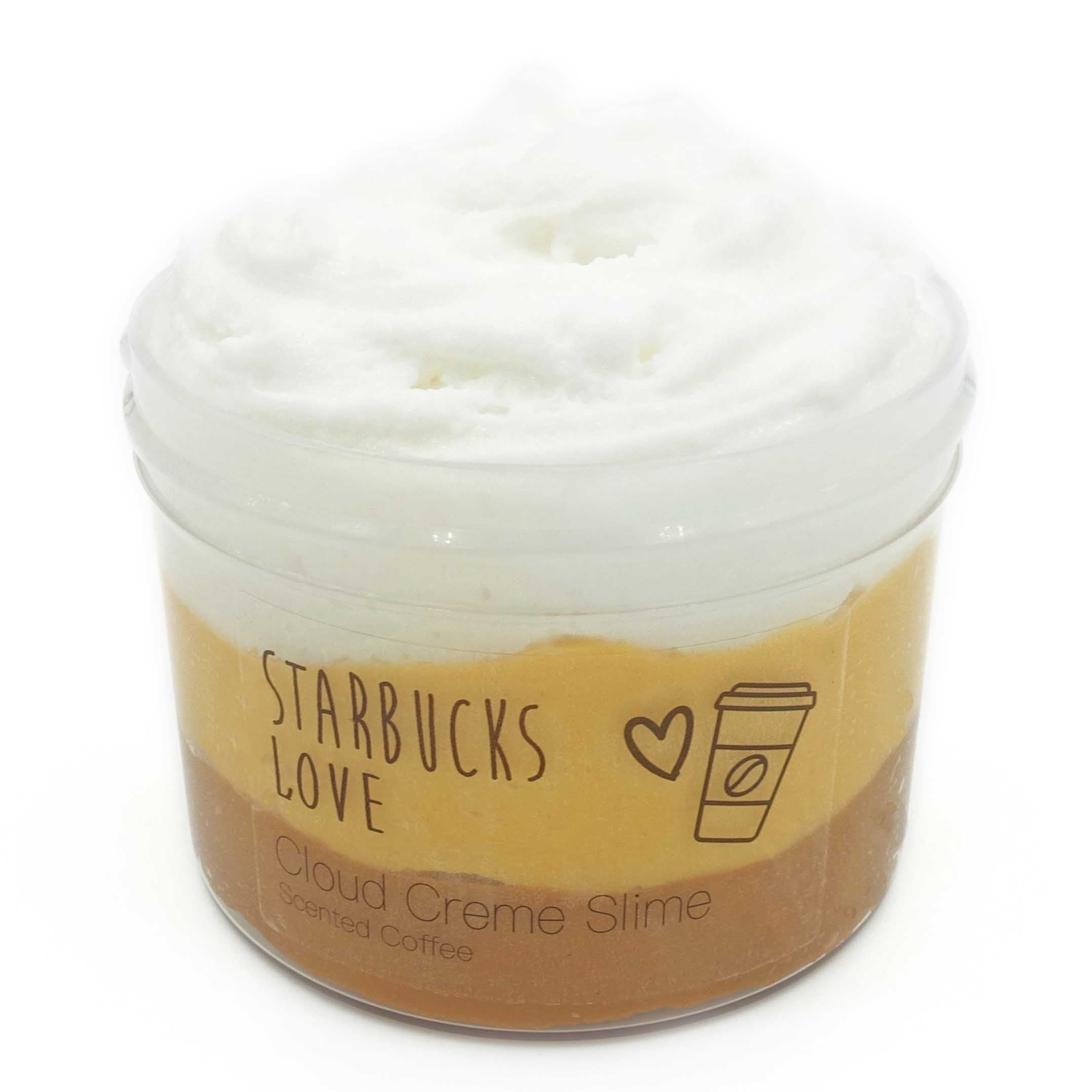Starbucks Love Cloud Creme Slime
